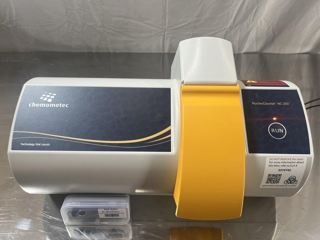 Chemometec NucleoCounter NC-200 Cell Counter Accurate Analysis Device Type 900-0201